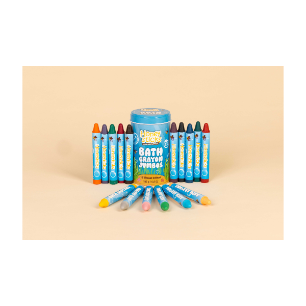Honeysticks Bath Crayons Jumbos 16 colours