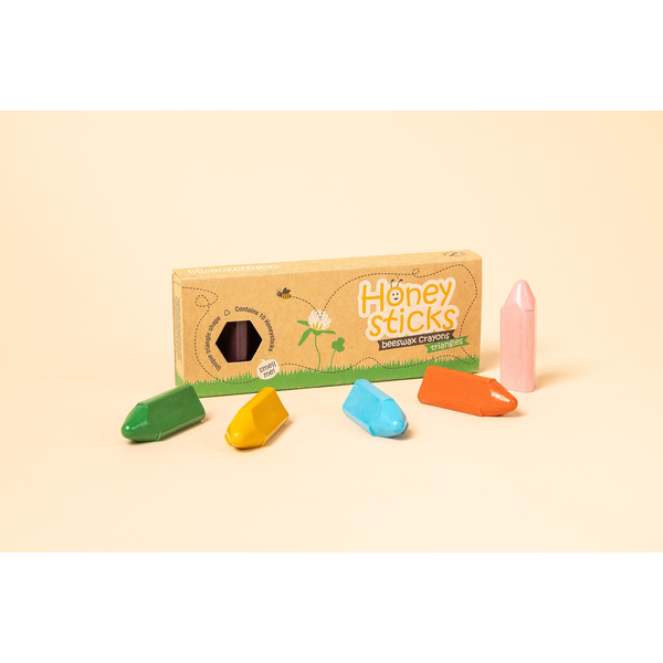 Honeysticks Beeswax Crayons Triangles