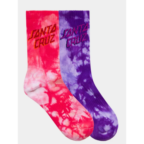 Santa Cruz Free Spirit Stack Crew Sock 2 Pack