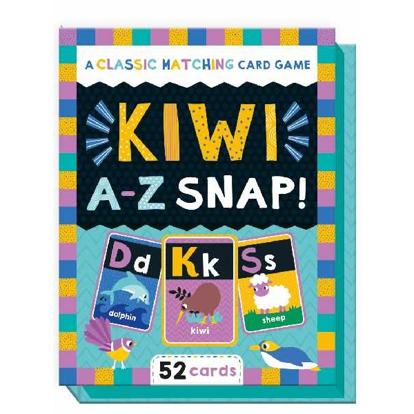 Kiwi A-Z Snap Card Game Set