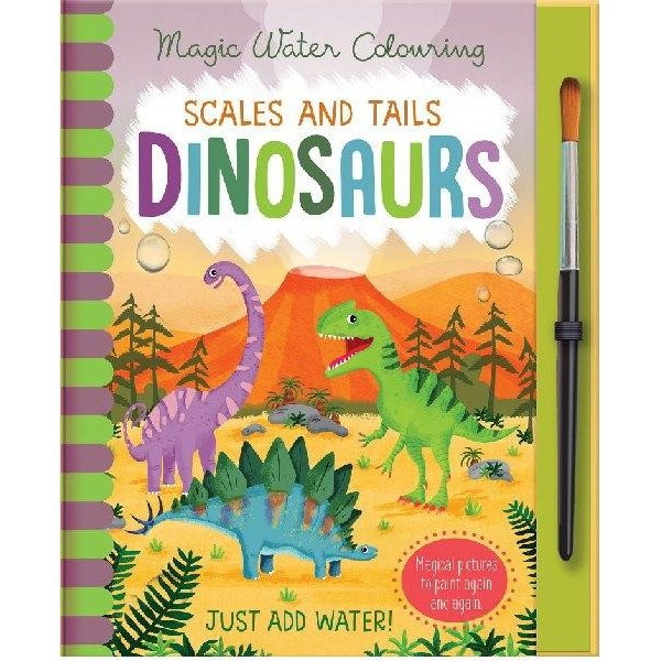 Dinosaurs Magic Water Colouring Book