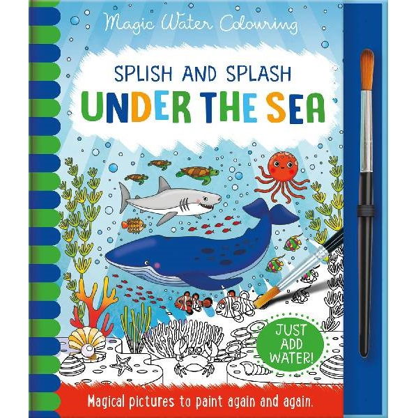 Under The Sea Magic Water Colouring Book