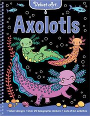 Velvet Art Axolotls Activity Book-toys-Bambini
