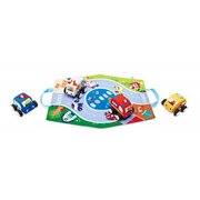 Hape Pull-Back Plush Car Set-toys-Bambini