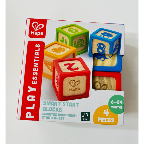 Hape 4pc Grip-n-Stack Smart Start Blocks