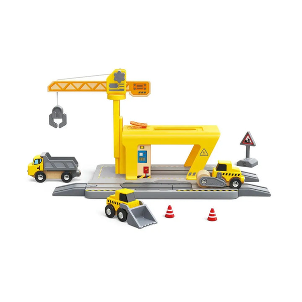 Hape Railway Crane Construction Set