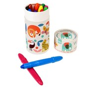 Rex London Silky Crayons (Set Of 12)-gift-ideas-Bambini