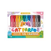 Ooly Cat Parade Gel Crayons (Set Of 12)-toys-Bambini