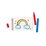 Ooly Big Bright Brush Markers (Set Of 10)