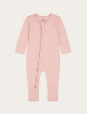 Boody Baby Long Sleeve Romper-bodysuits-and-rompers-Bambini