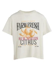 Eve Girl New Season Relaxed Tee-tops-Bambini