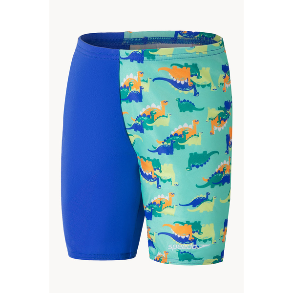 Speedo Toddler Boys Digital Print Dinosaur Jammer