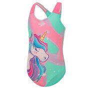 Speedo Toddler Girls Digi Print Unicorn One Piece-swimwear-Bambini