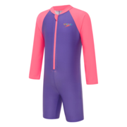 Speedo Toddler Girls Indigo Glow LS Sunsuit-swimwear-Bambini