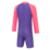Speedo Toddler Girls Indigo Glow LS Sunsuit