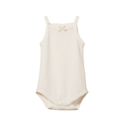 Nature Baby Camisole Bodysuit Pointelle-bodysuits-and-rompers-Bambini