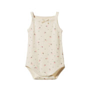 Nature Baby Camisole Bodysuit Pointelle-bodysuits-and-rompers-Bambini