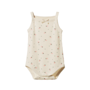 Nature Baby Camisole Bodysuit Pointelle-bodysuits-and-rompers-Bambini