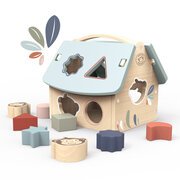 Speedy Monkey House Shape Sorter with 8 blocks-toys-Bambini