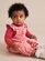 Huxbaby Cherry Heart Vintage Overalls