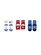 Huxbaby Sporty Sock 3 Pack Jetsetter
