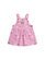 Huxbaby Pink Fruit Emoji Pinafore Dress