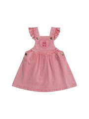 Huxbaby Cherry Heart Vintage Pinafore Dress-dresses-and-skirts-Bambini