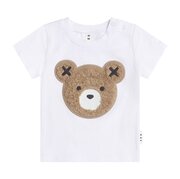 Huxbaby Furry Huxbear Crisp White Tee-tops-Bambini