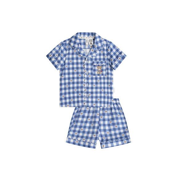 Huxbaby Huxbear Check PJs