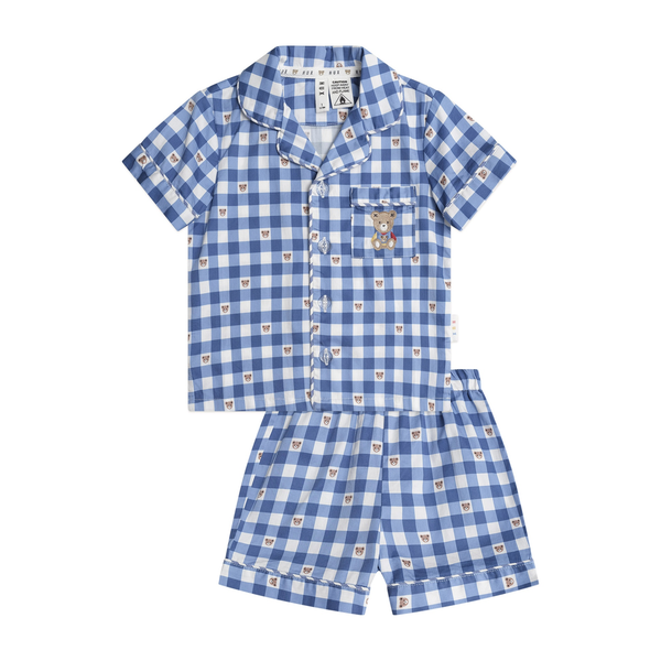 Huxbaby Huxbear Check PJs