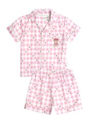 Huxbaby Huxette Check PJs-sleepwear-Bambini