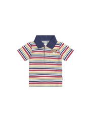 Huxbaby Polo Tee Vintage Stripe-tops-Bambini