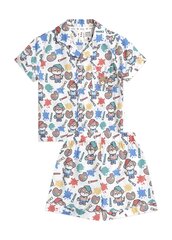 Huxbaby Parisian Painter Pup PJs-sleepwear-Bambini