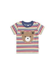 Huxbaby Furry Huxbear Vintage Stripe Tee-tops-Bambini