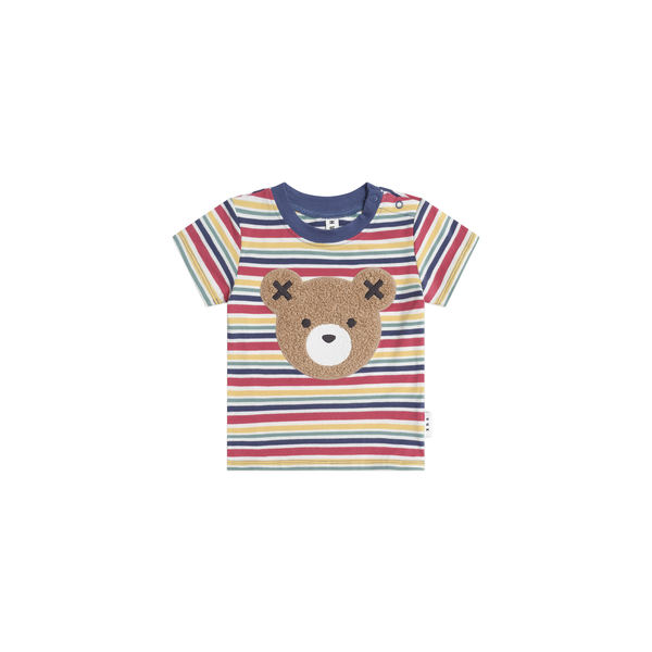 Huxbaby Furry Huxbear Vintage Stripe Tee