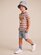 Huxbaby Furry Huxbear Vintage Stripe Tee