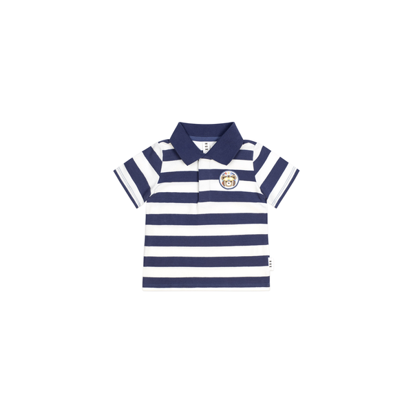 Huxbaby Stripe Polo Tee