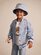 Huxbaby Dreamy Denim Varsity Bomber