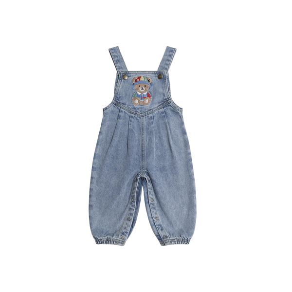 Huxbaby Dreamy Denim Huxbear Overalls
