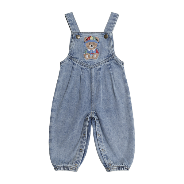 Huxbaby Dreamy Denim Huxbear Overalls