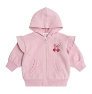 Huxbaby Zip Up Frill Hoodie-jackets-and-cardigans-Bambini