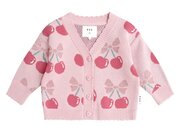Huxbaby Cherry Pie Scalloped Knit Cardi-jackets-and-cardigans-Bambini