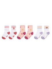 Huxbaby Sporty Socks 3 Pack Sweetheart-underwear-and-socks-Bambini