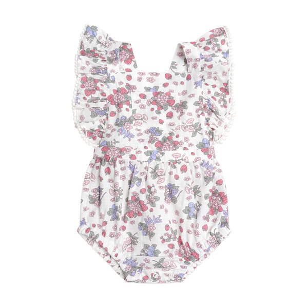 Huxbaby Strawberry Garden Playsuit