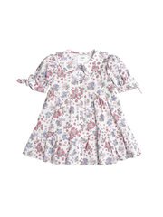 Huxbaby Strawberry Garden Tiered Smock Dress-dresses-and-skirts-Bambini