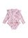 Huxbaby Strawberry Garden Frill Swimsuit