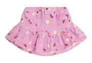 Huxbaby Pink Fruit Emoji Frilly Skirt-dresses-and-skirts-Bambini