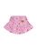 Huxbaby Pink Fruit Emoji Frilly Skirt