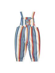 Huxbaby Vintage Stripe Overalls-pants-and-shorts-Bambini