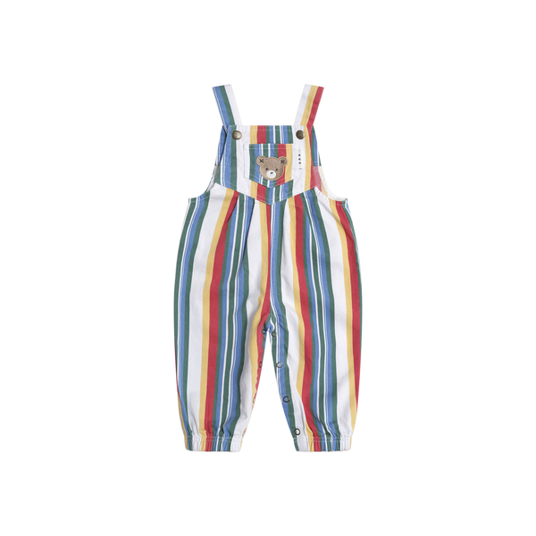 Huxbaby Vintage Stripe Overalls
